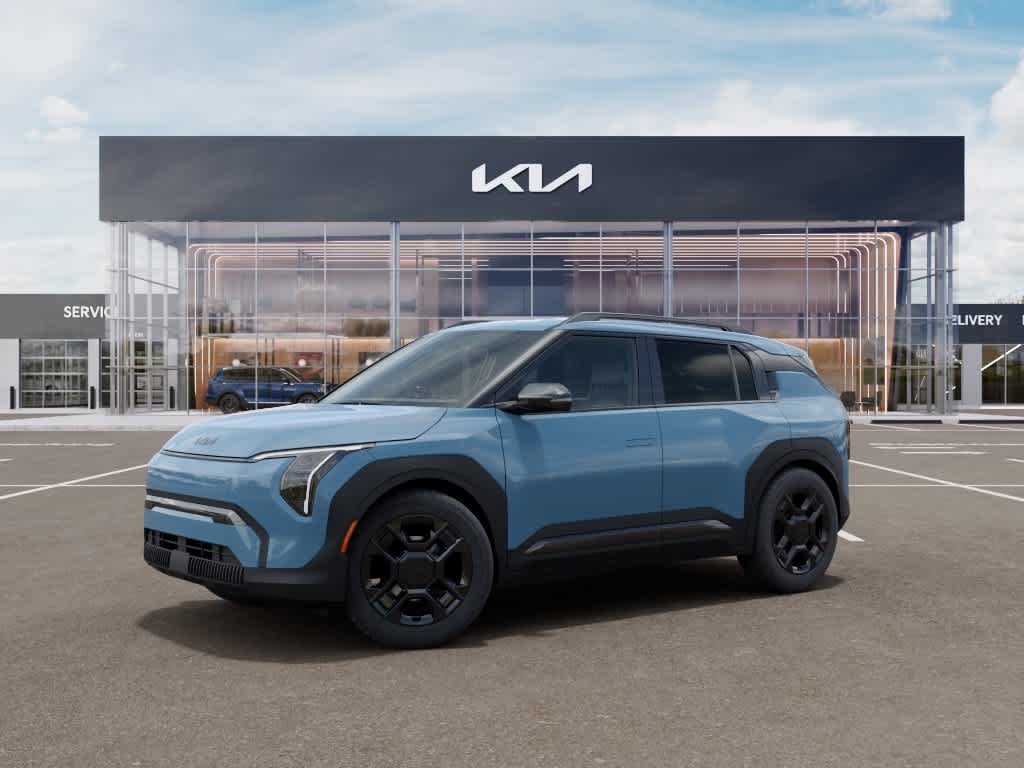 2027 Kia EV3 Wind Frost Blue at Beck & Masten Kia