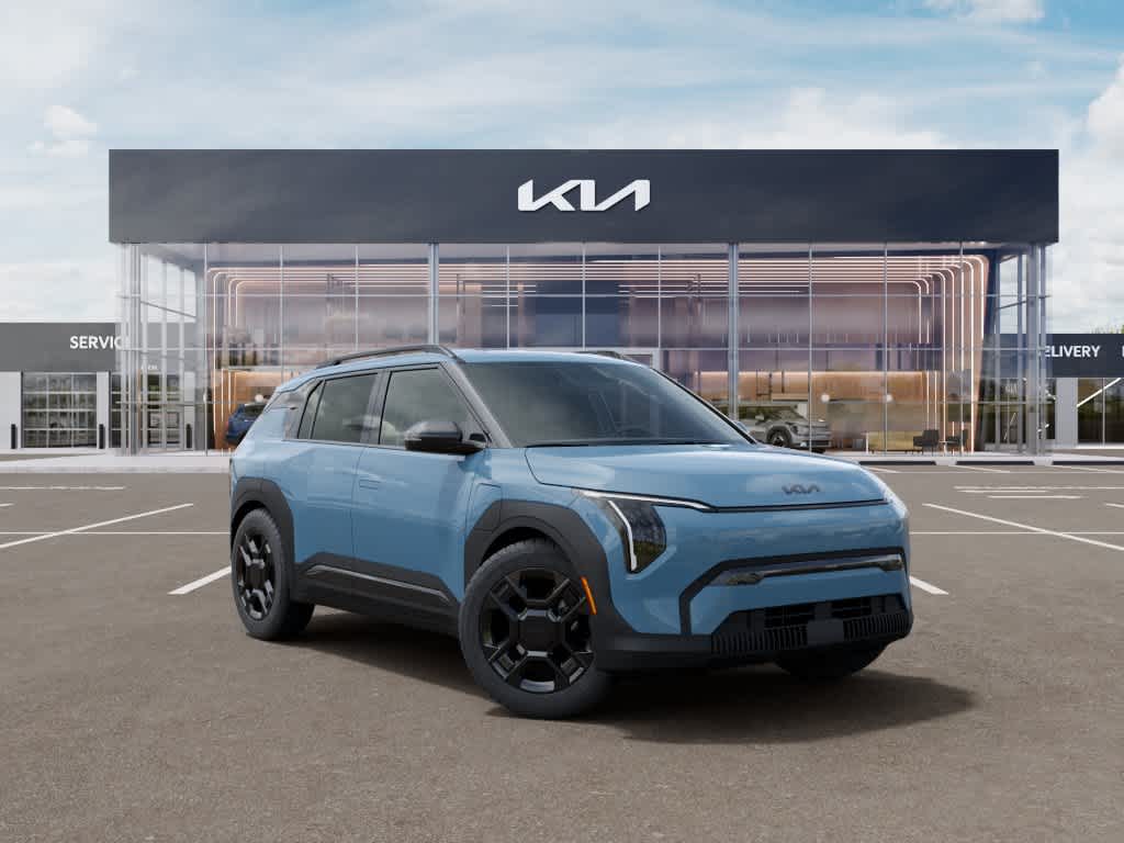 2027 Kia EV3 Wind Frost Blue at Beck & Masten Kia