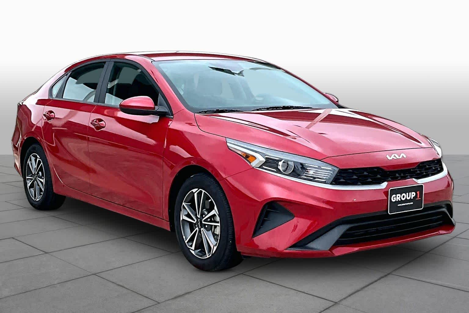 2024 Kia Forte LXS Currant Red at Mercedes-Benz of Houston North