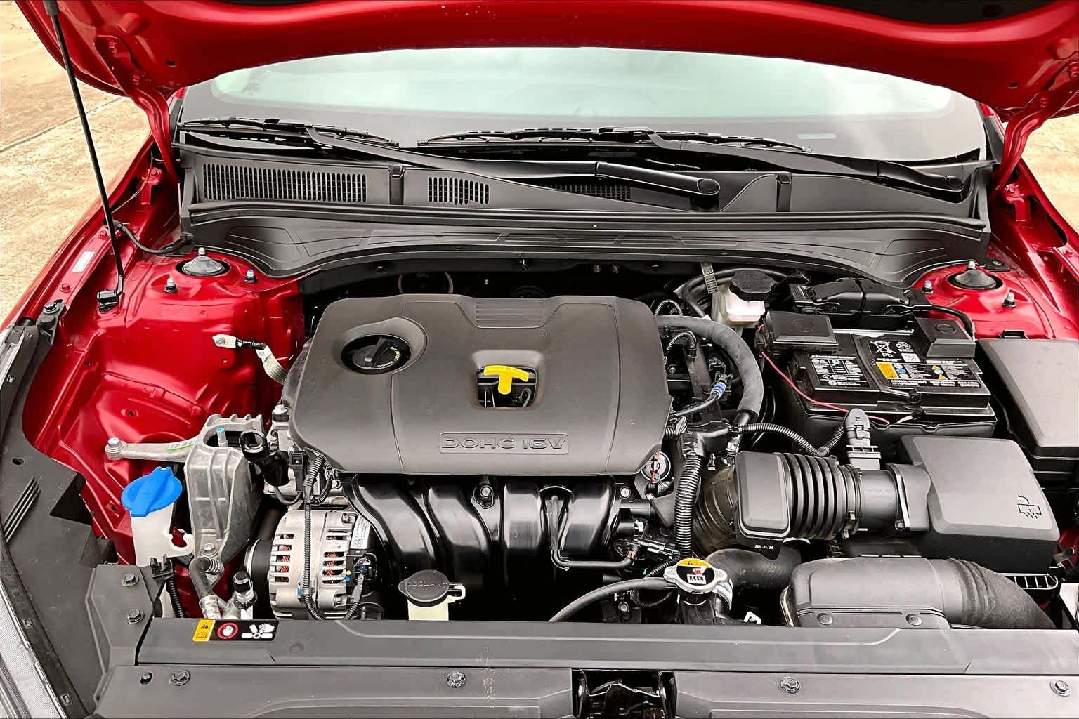 2024 Kia Forte LXS Currant Red at Mercedes-Benz of Houston North
