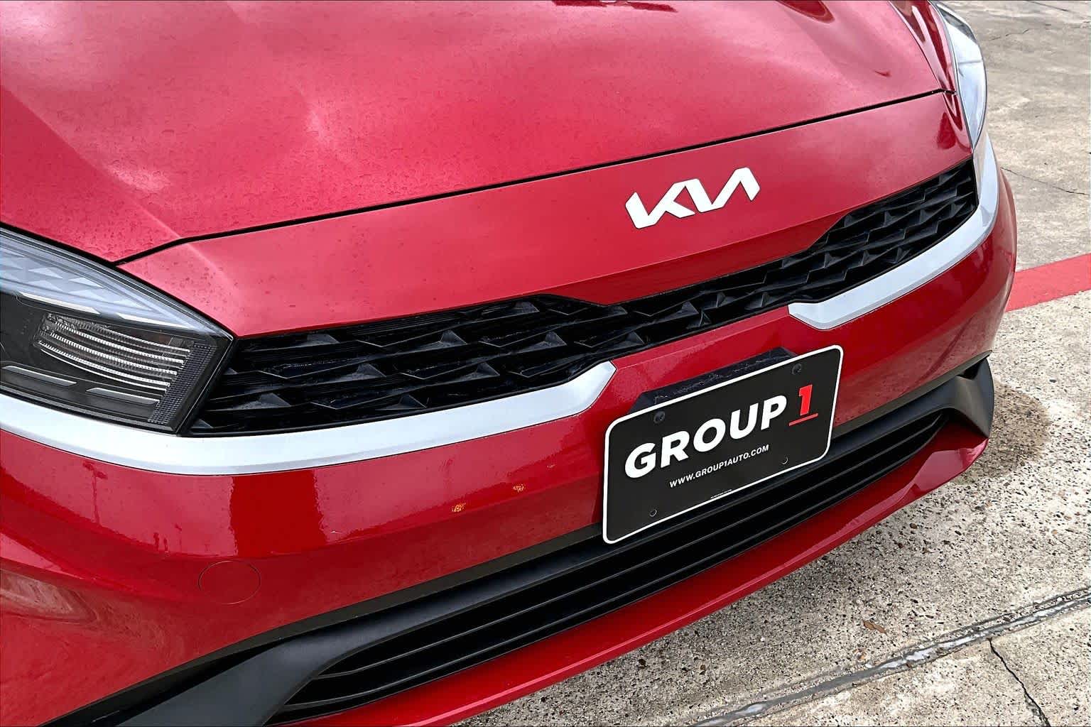 2024 Kia Forte LXS Currant Red at Mercedes-Benz of Houston North