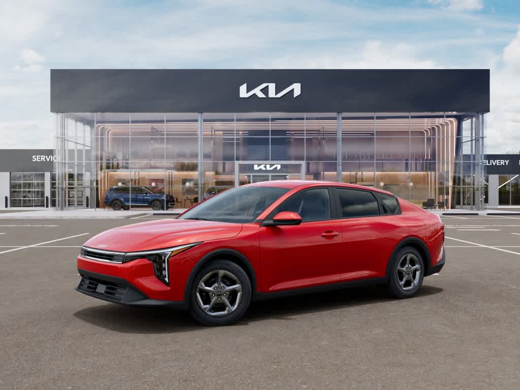 2026 Kia K4 LXS Currant Red at Westside Kia