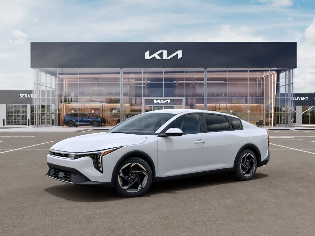 2026 Kia K4 EX Snow White Pearl at Beck & Masten Kia