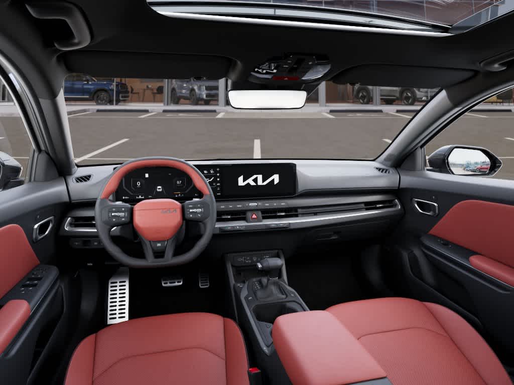 2026 Kia K4 Hatchback GT-Line Turbo Snow White Pearl at Westside Kia