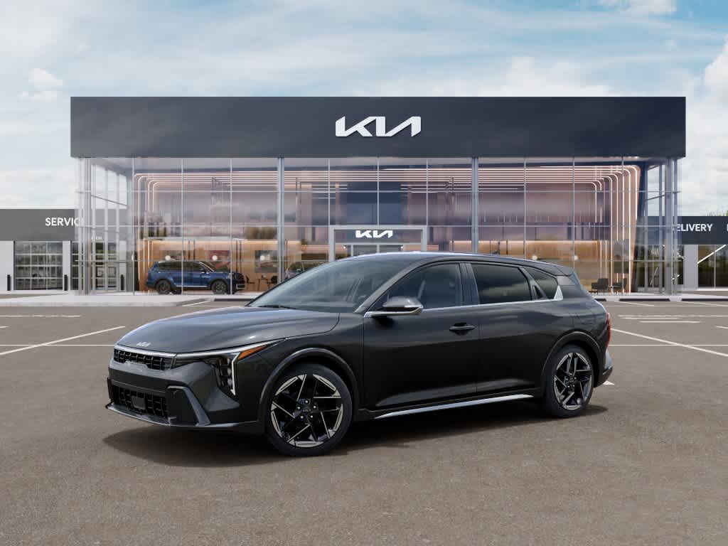 2026 Kia K4 Hatchback GT-Line Interstellar Gray at Beck & Masten Kia