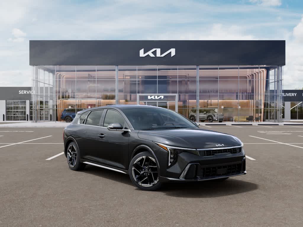 2026 Kia K4 Hatchback GT-Line Interstellar Gray at Beck & Masten Kia