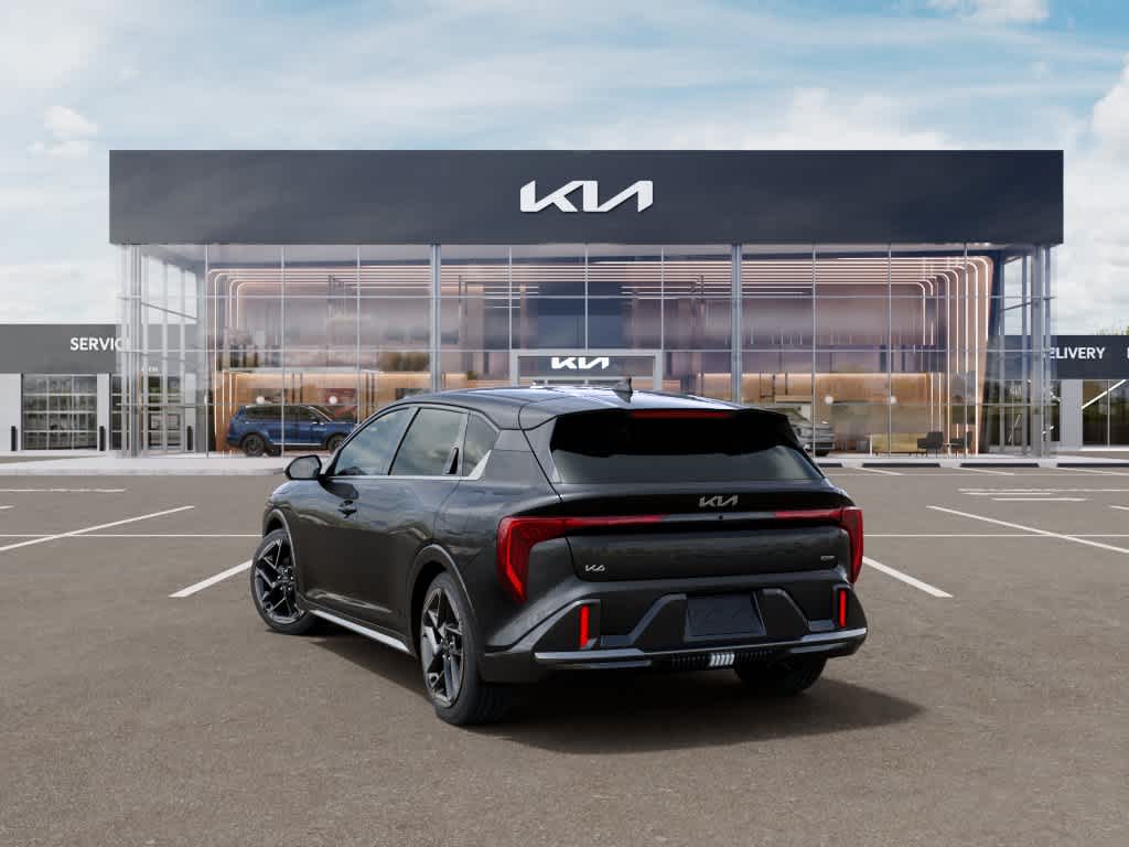2026 Kia K4 Hatchback GT-Line Interstellar Gray at Beck & Masten Kia