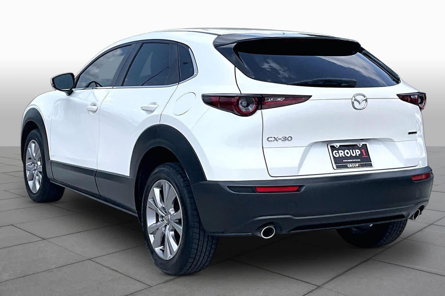 2021 Mazda CX-30 Preferred Snowflake White Pearl Mica at AutoNation USA Houston