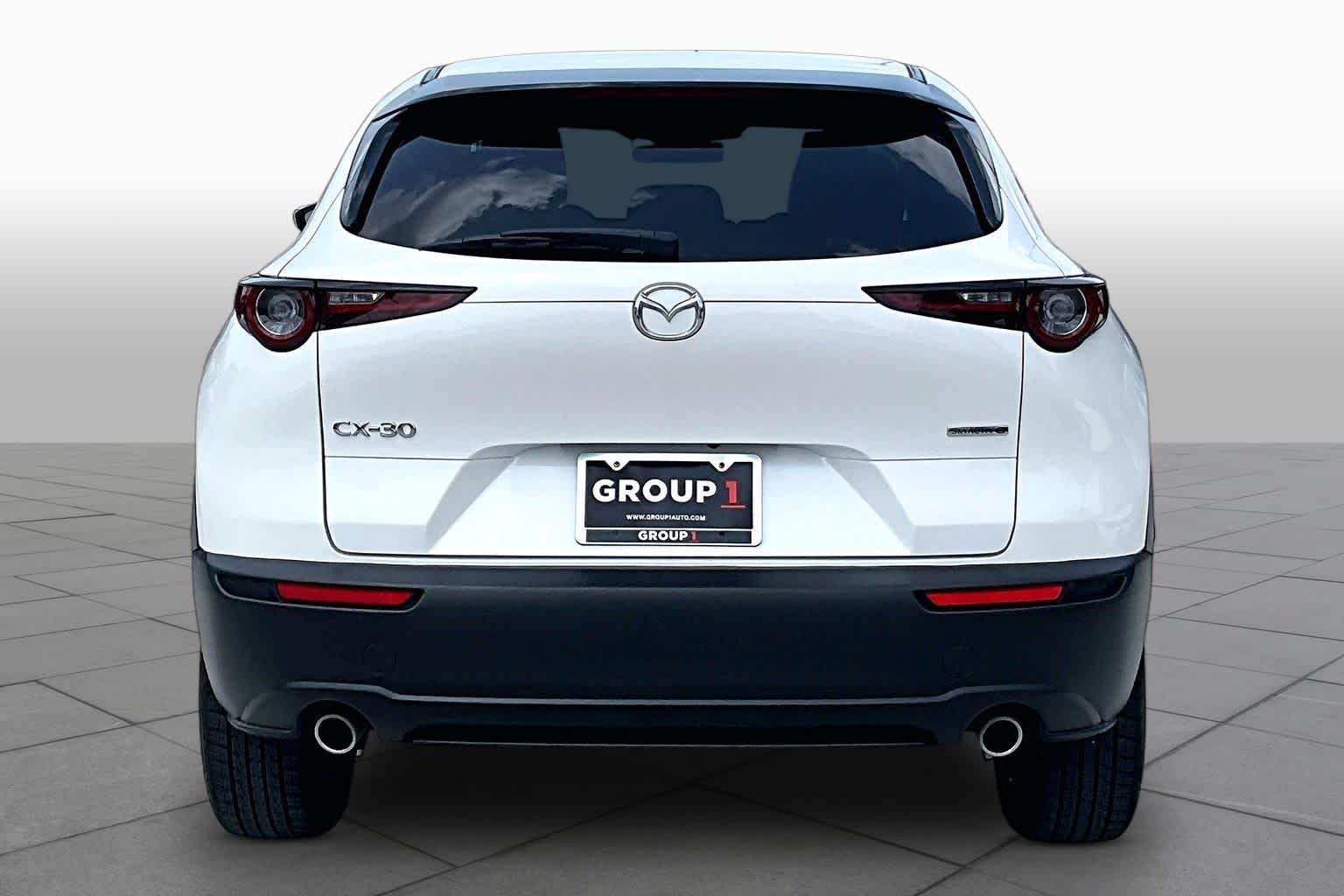 2021 Mazda CX-30 Preferred Snowflake White Pearl Mica at AutoNation USA Houston