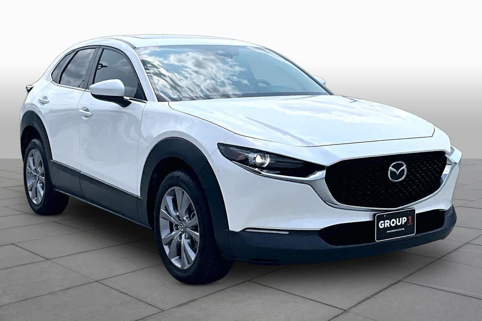 2021 Mazda CX-30 Preferred Snowflake White Pearl Mica at AutoNation USA Houston