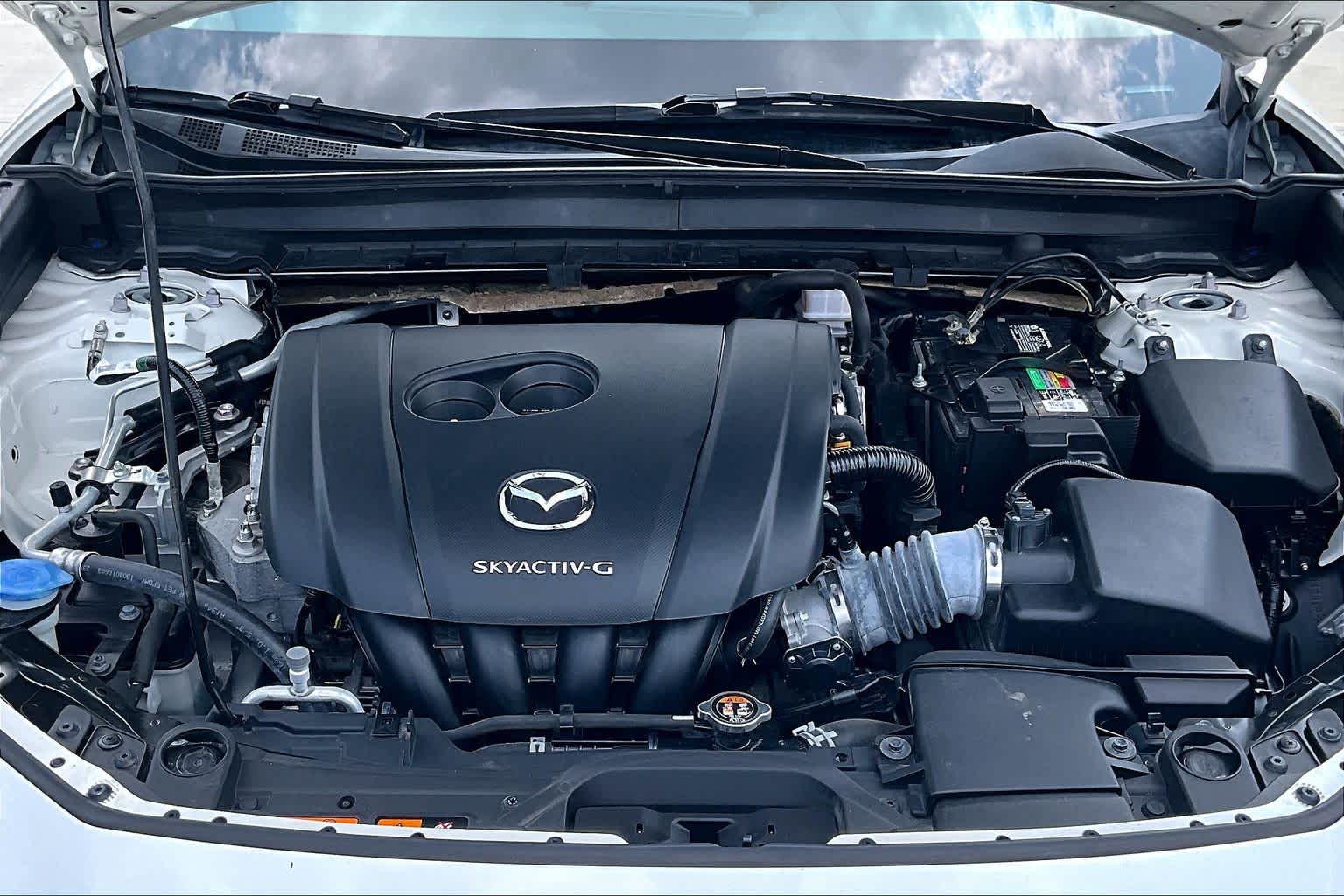 2021 Mazda CX-30 Preferred Snowflake White Pearl Mica at AutoNation USA Houston