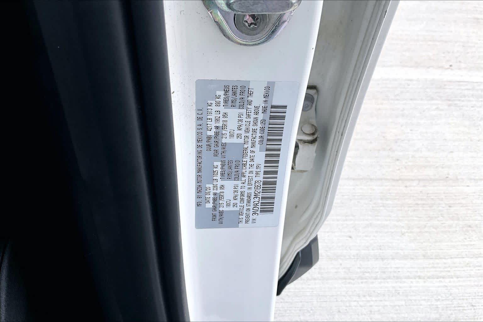 2021 Mazda CX-30 Preferred Snowflake White Pearl Mica at AutoNation USA Houston