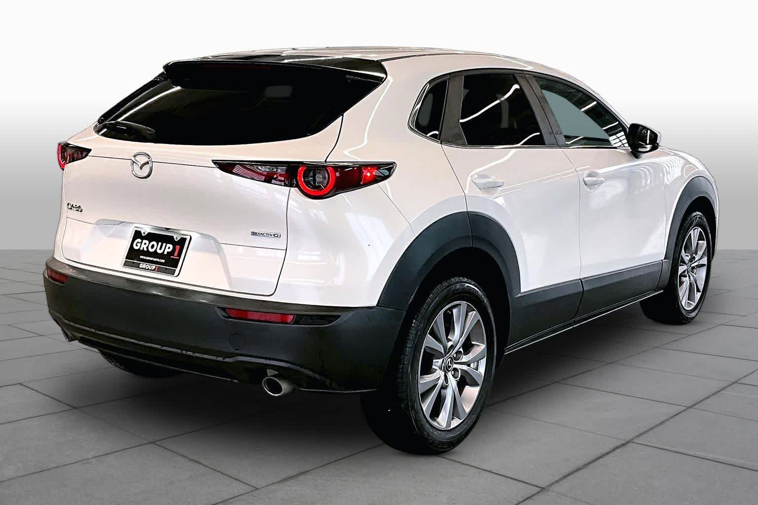 2020 Mazda CX-30 Select Package Snowflake White Pearl Mica at AutoNation USA Katy