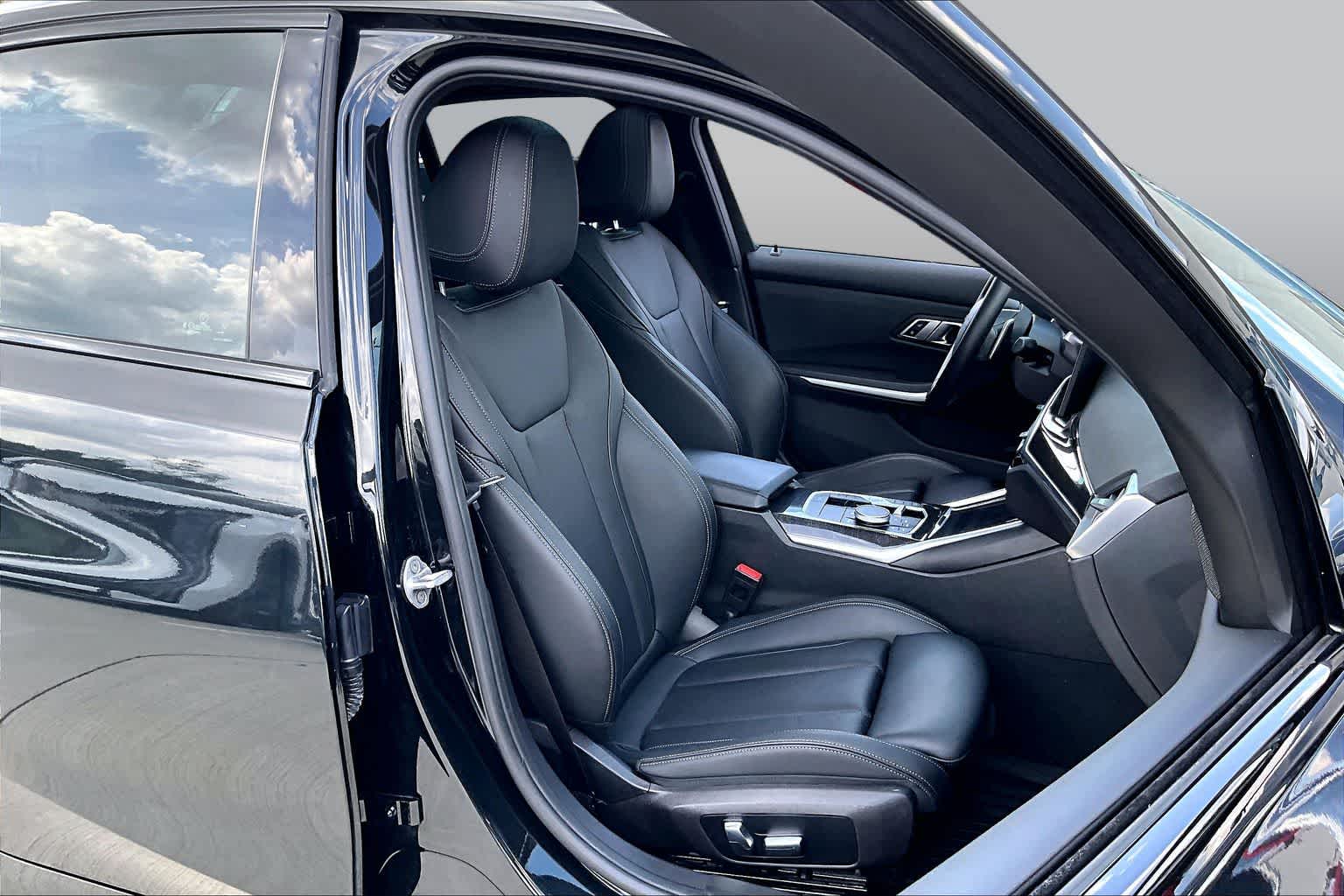 2023 BMW 330i 330i Black Sapphire Metallic at Sterling McCall Nissan