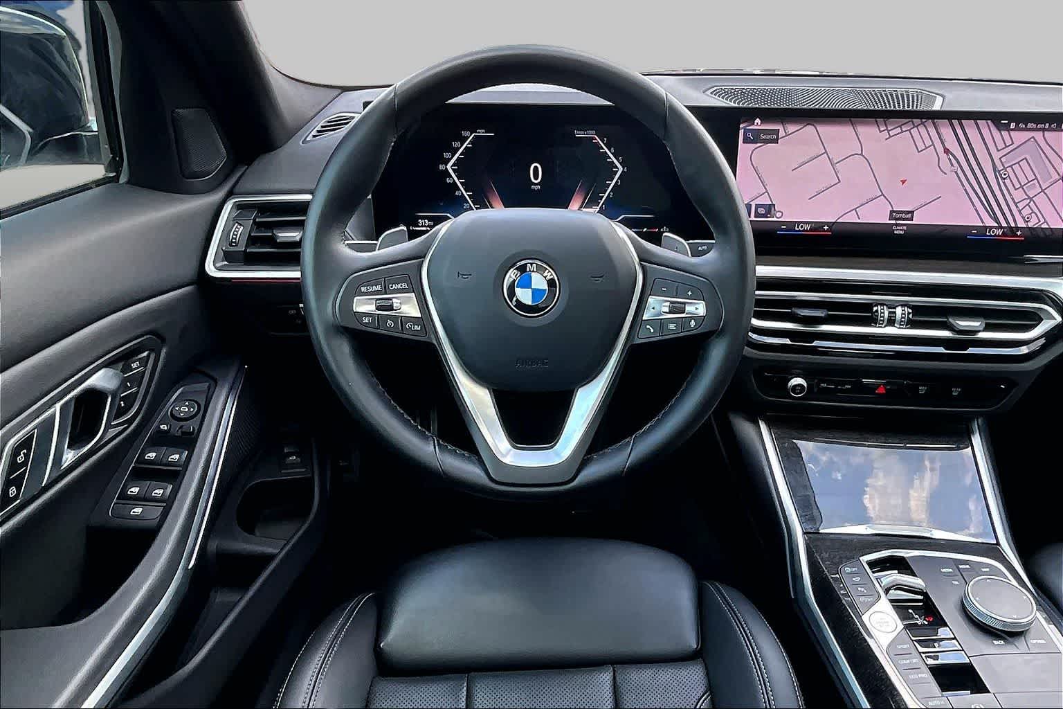 2023 BMW 330i 330i Black Sapphire Metallic at Sterling McCall Nissan