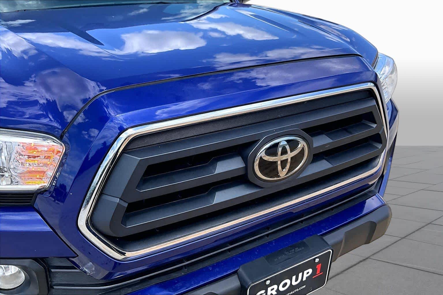 2023 Toyota Tacoma SR5 Blue Crush Metallic at Group 1 Toyota Southwest