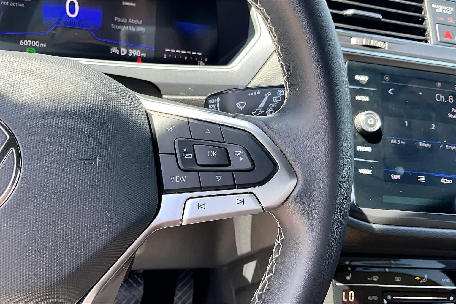 2023 Volkswagen Tiguan SE DEEP BLACK PEARL EFFECT at AutoNation Ford Gulf Fwy