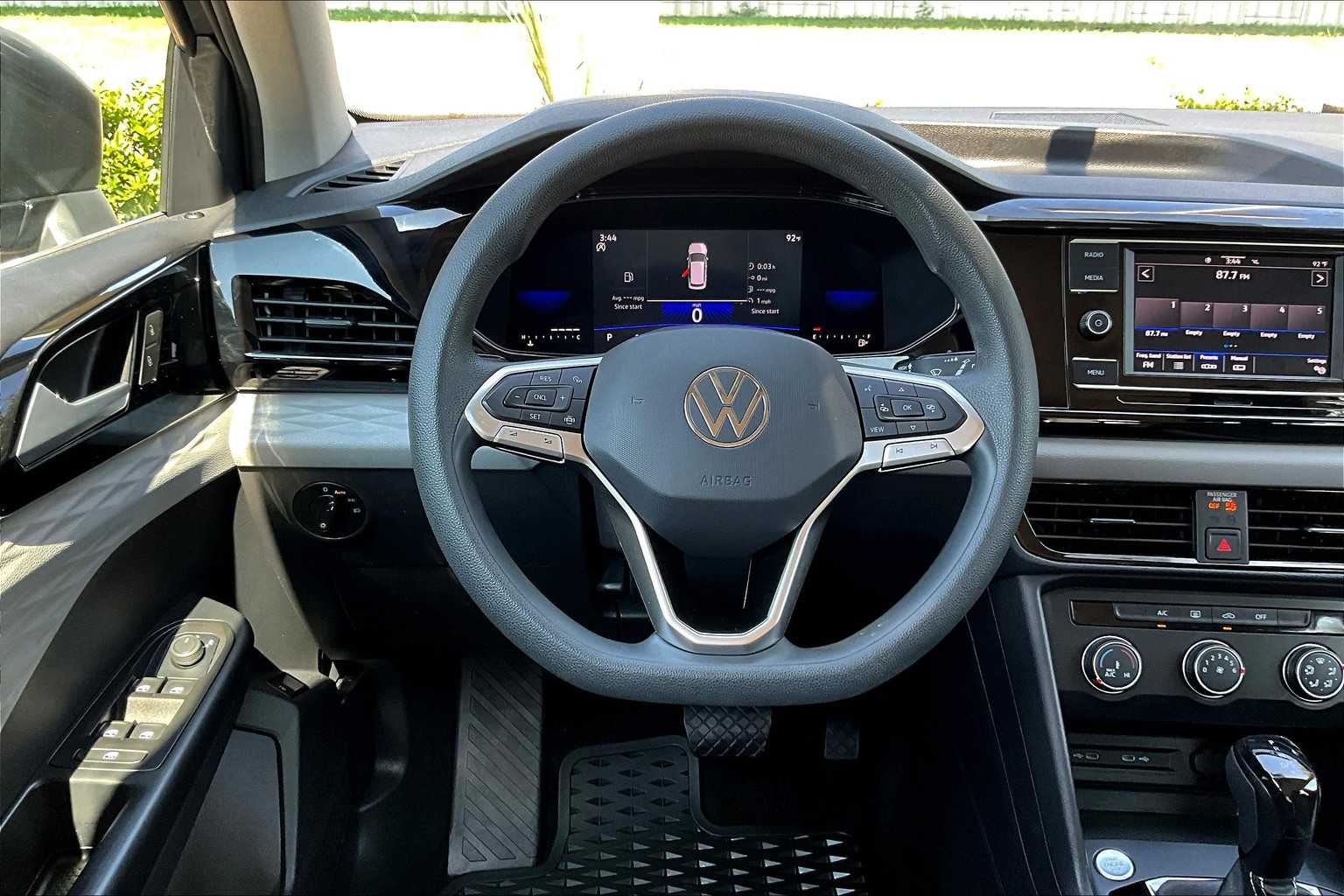 2022 Volkswagen Taos S Deep Black Pearl at HGreg Houston