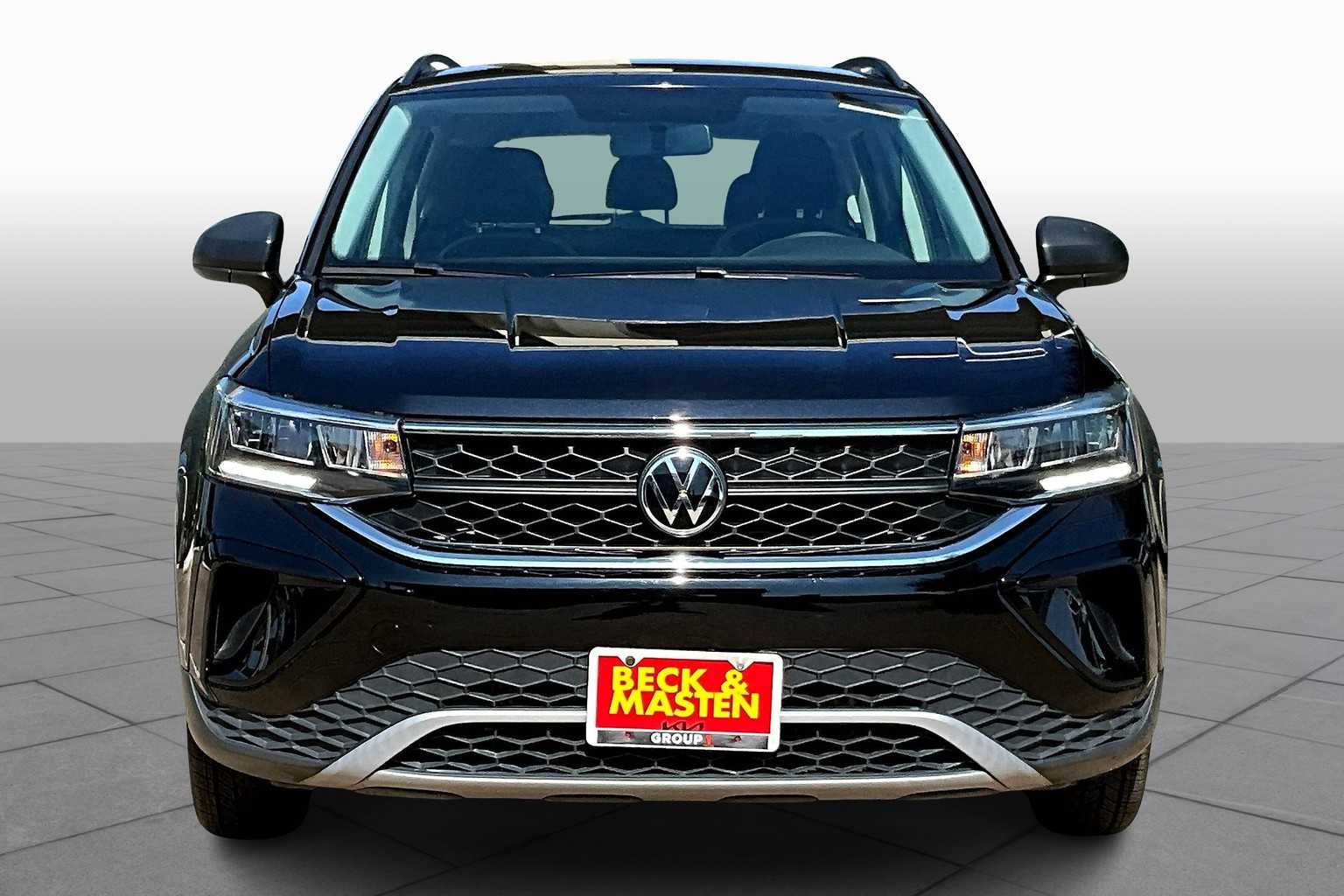 2022 Volkswagen Taos S Deep Black Pearl at HGreg Houston