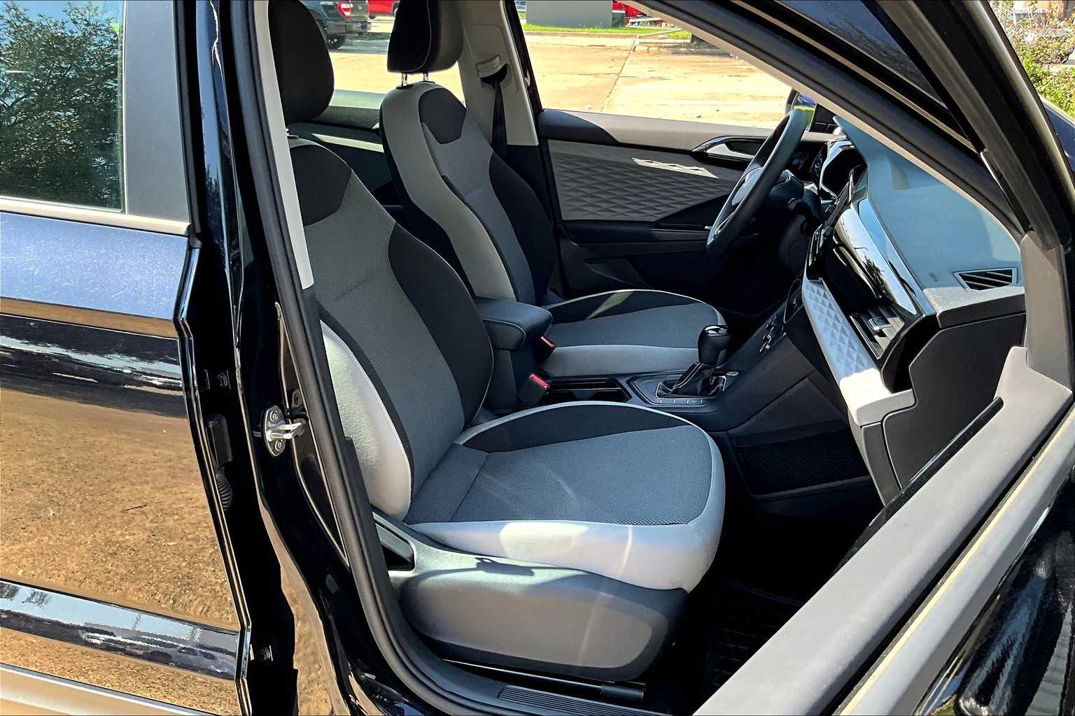 2022 Volkswagen Taos S Deep Black Pearl at HGreg Houston