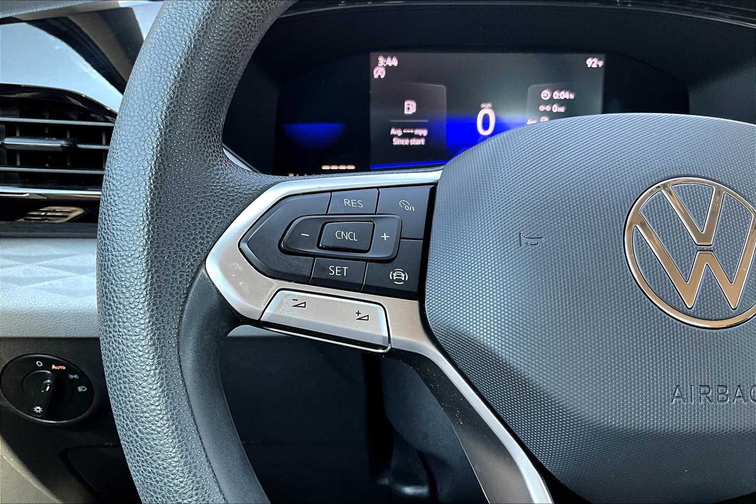 2022 Volkswagen Taos S Deep Black Pearl at HGreg Houston