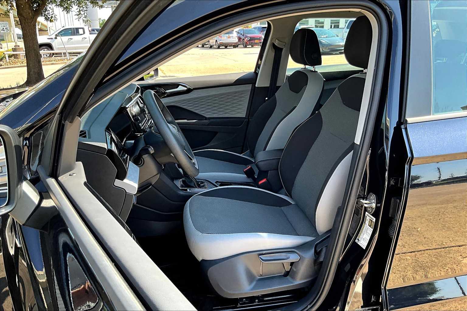 2022 Volkswagen Taos S Deep Black Pearl at HGreg Houston