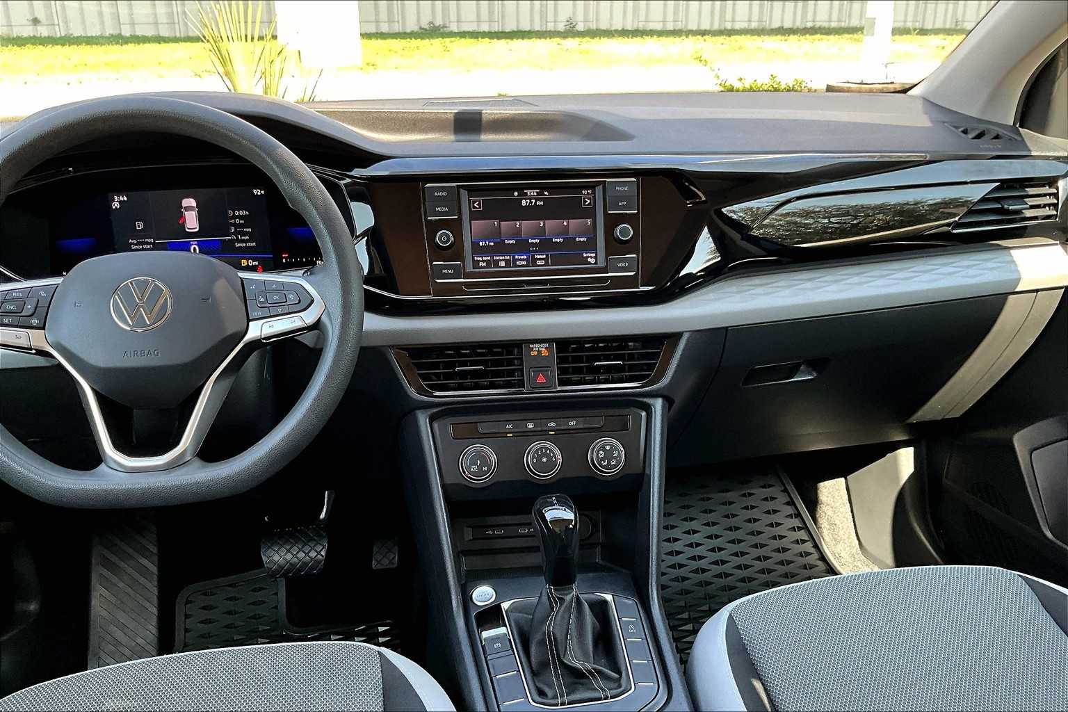 2022 Volkswagen Taos S Deep Black Pearl at HGreg Houston