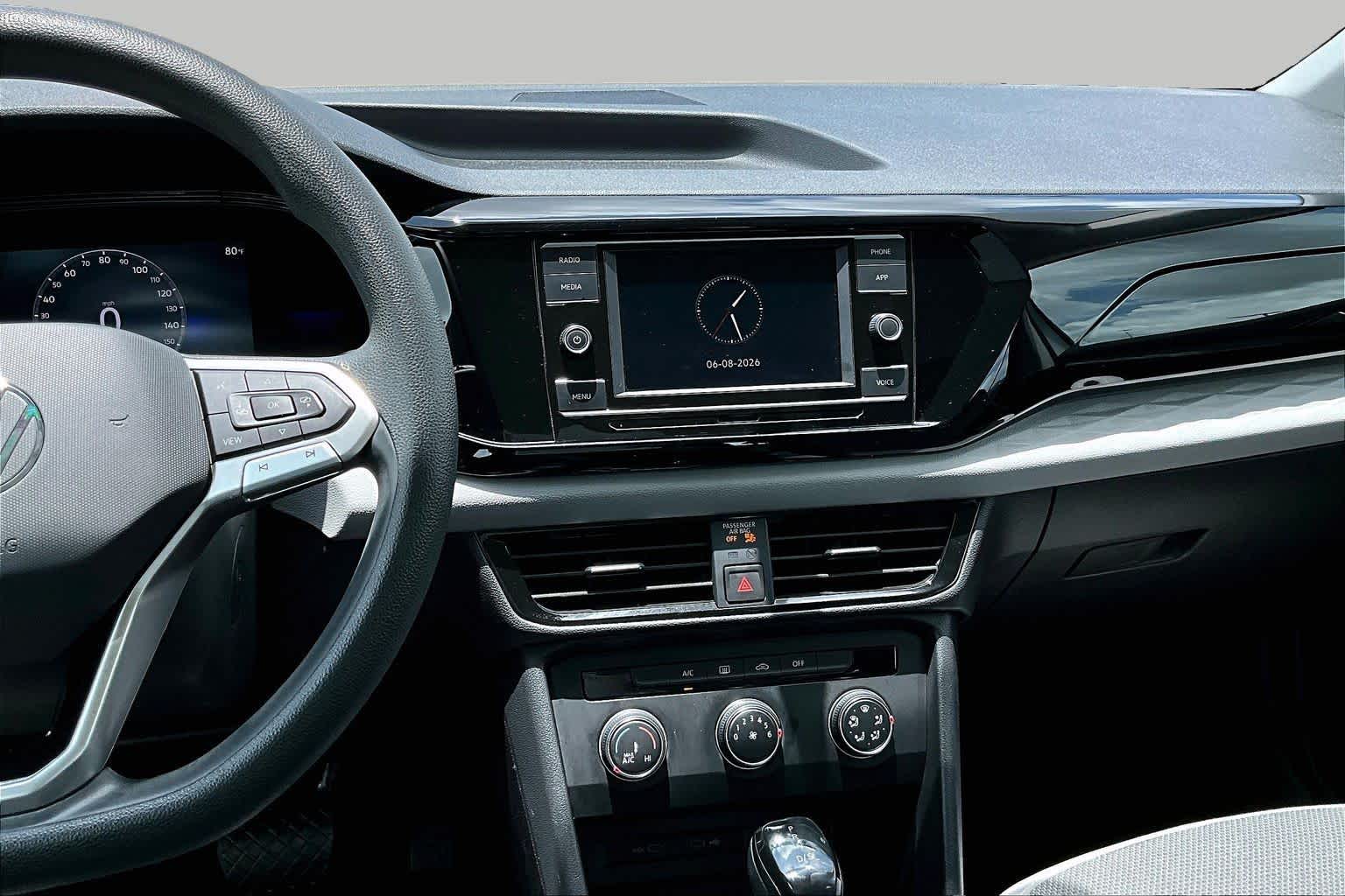 2022 Volkswagen Taos S Pure White at Westside Kia