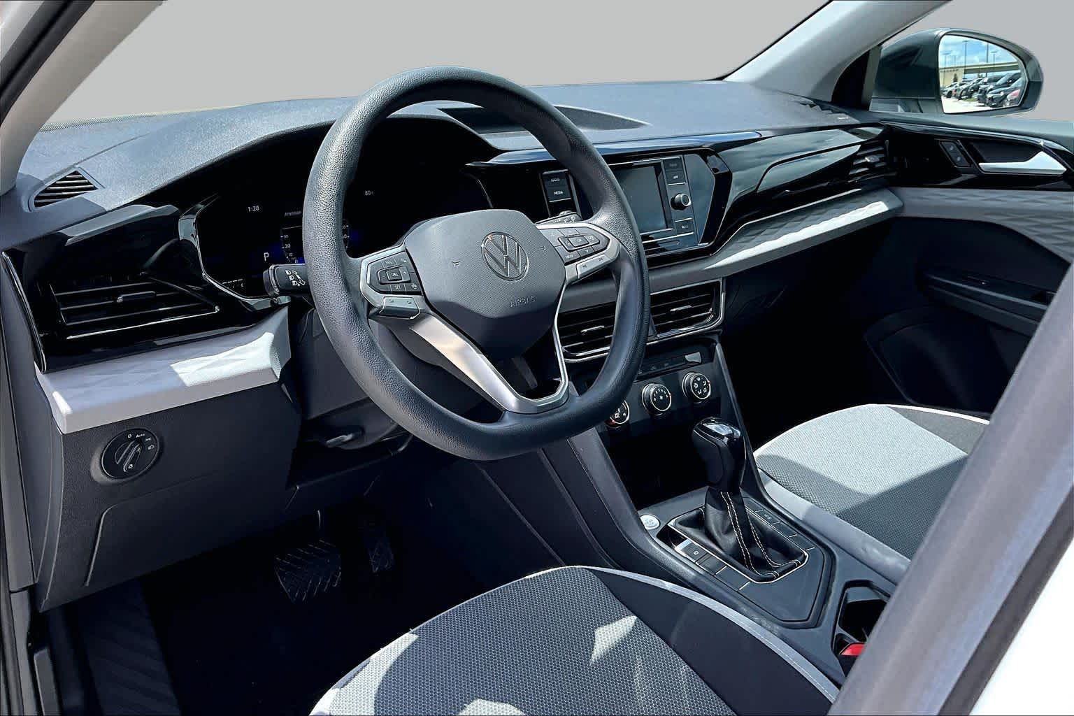 2022 Volkswagen Taos S Pure White at Westside Kia