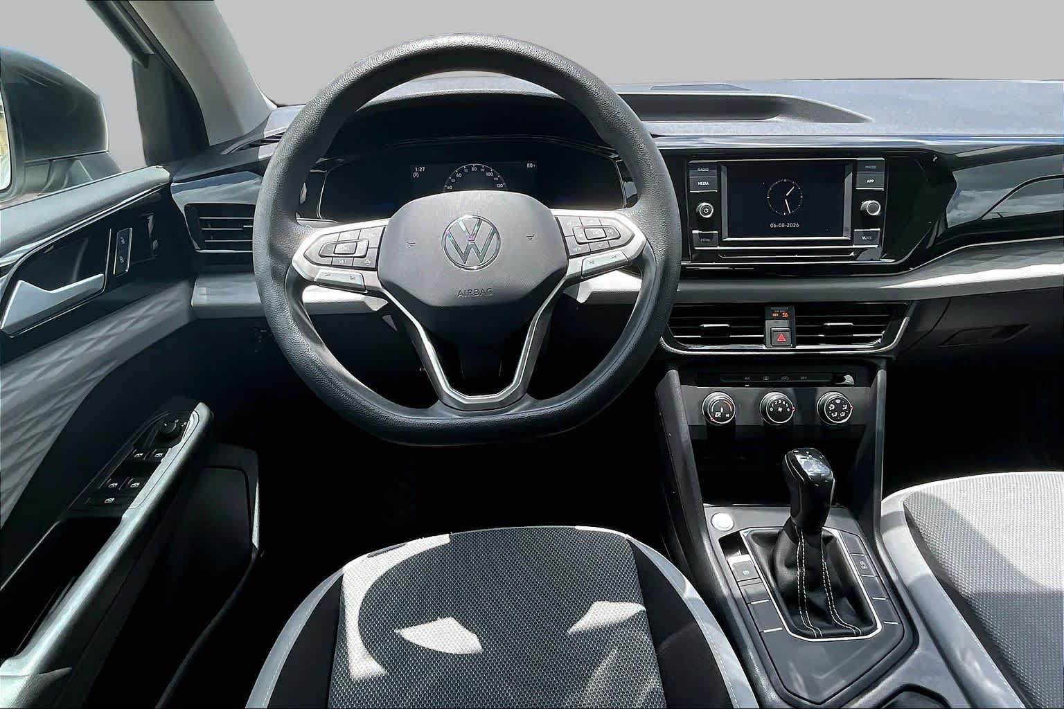 2022 Volkswagen Taos S Pure White at Westside Kia
