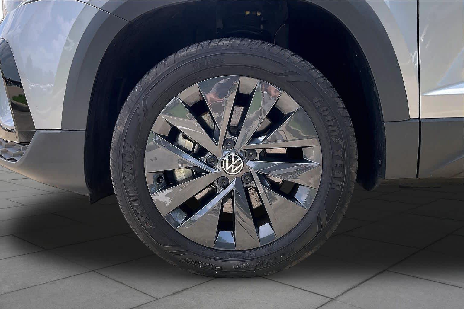 2023 Volkswagen Taos S Pyrite Silver Metallic at Lexus Southwest Houston