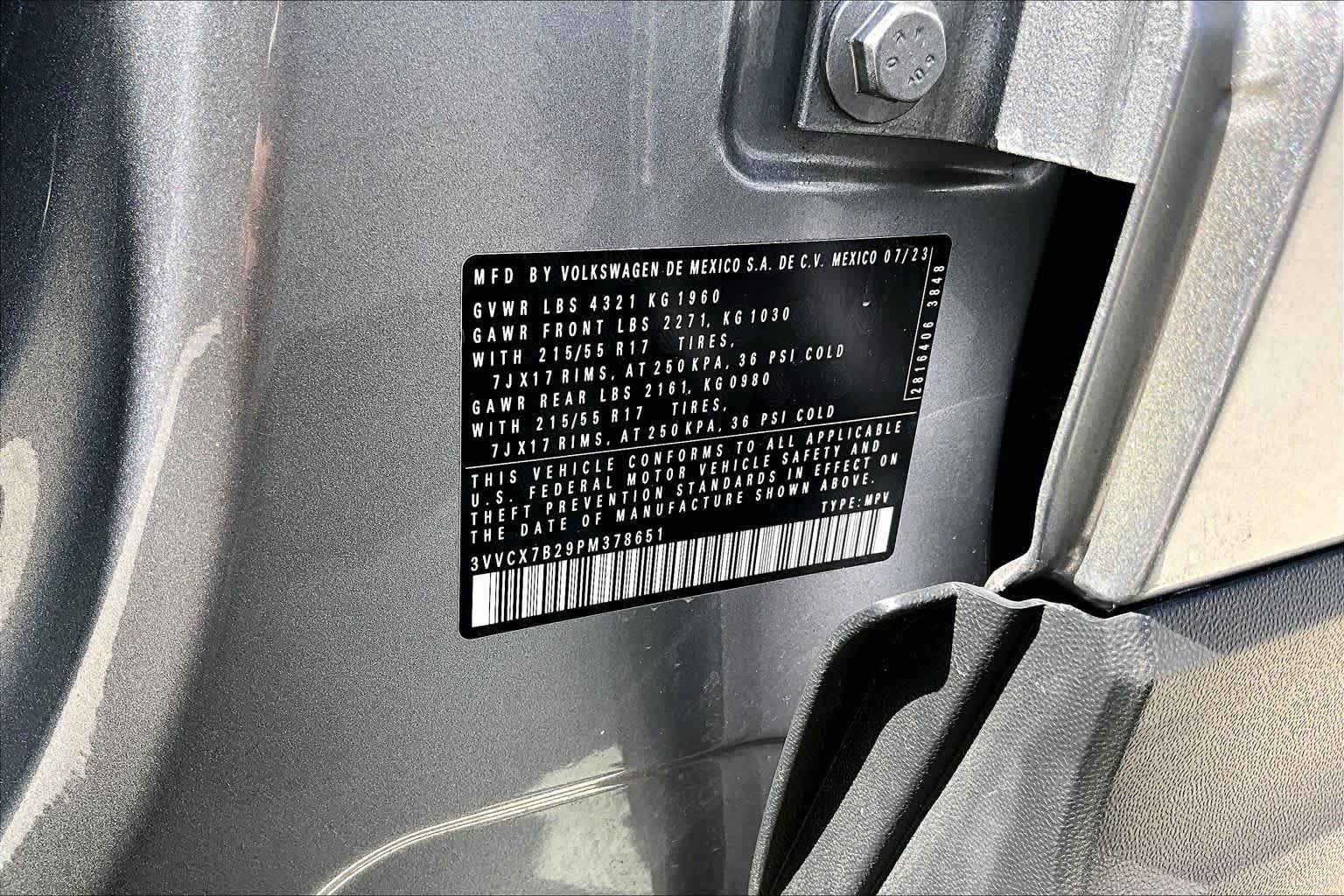 2023 Volkswagen Taos photo 59 of 63