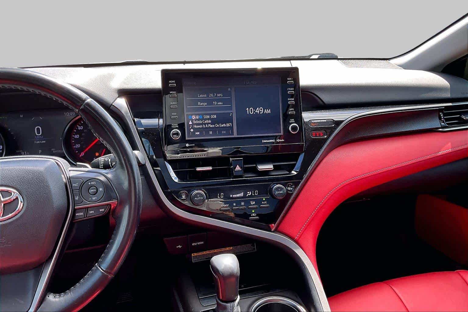 2021 Toyota Camry XSE Wind Chill Pearl at Group 1 Toyota Southwest