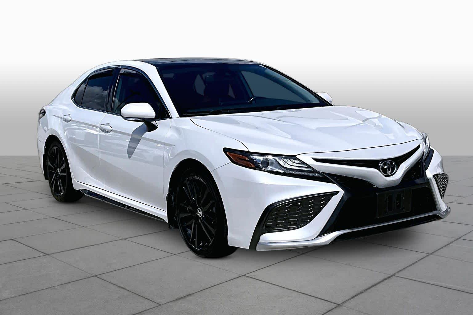 2021 Toyota Camry XSE Wind Chill Pearl at Group 1 Toyota Southwest