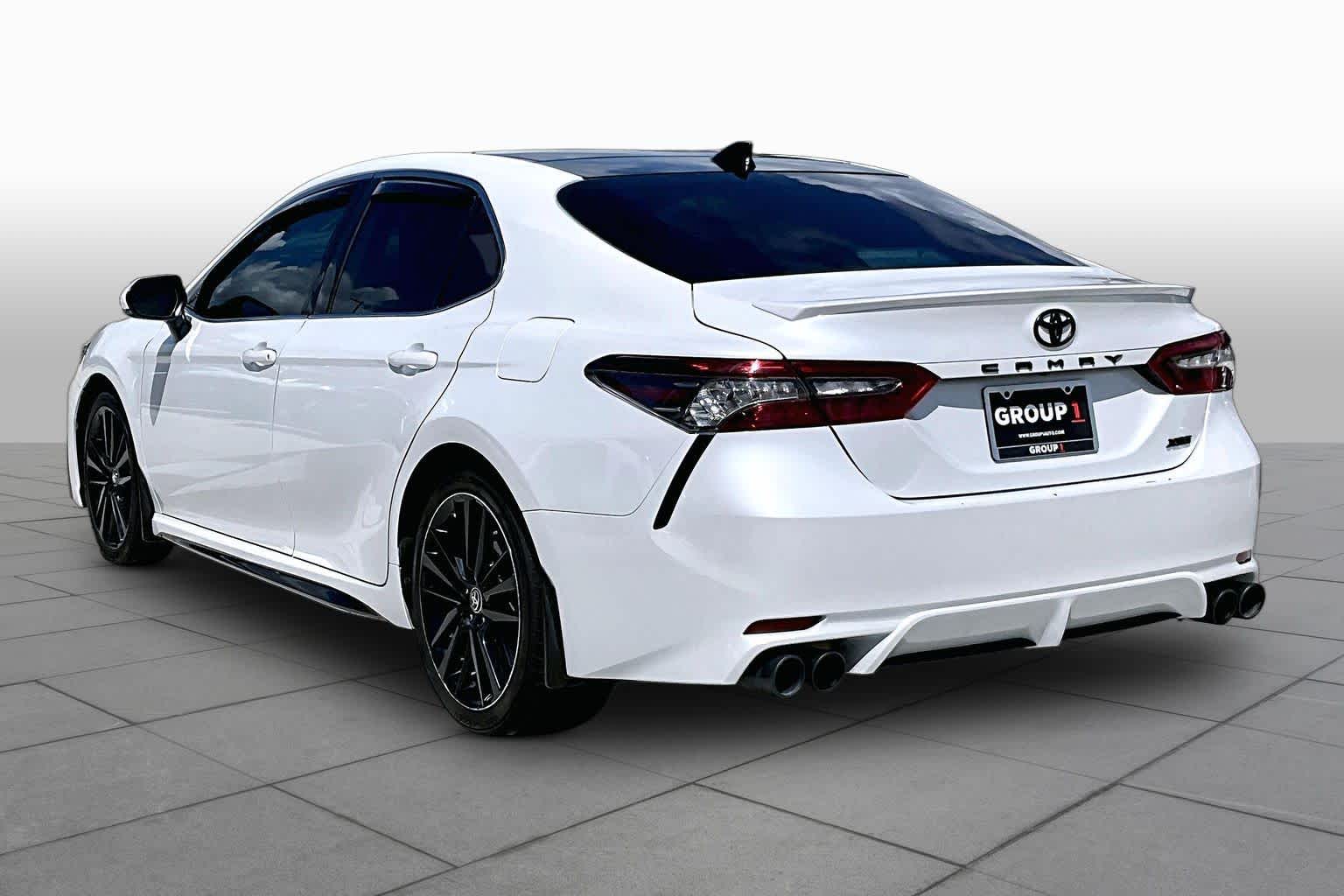 2021 Toyota Camry XSE Wind Chill Pearl at Group 1 Toyota Southwest