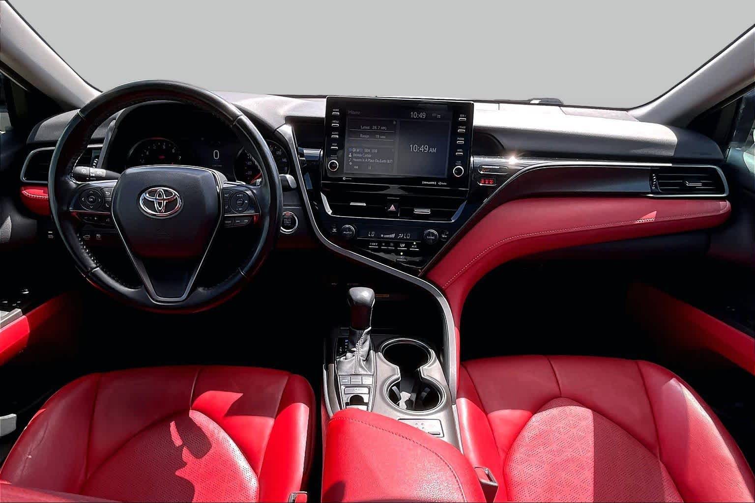 2021 Toyota Camry XSE Wind Chill Pearl at Group 1 Toyota Southwest