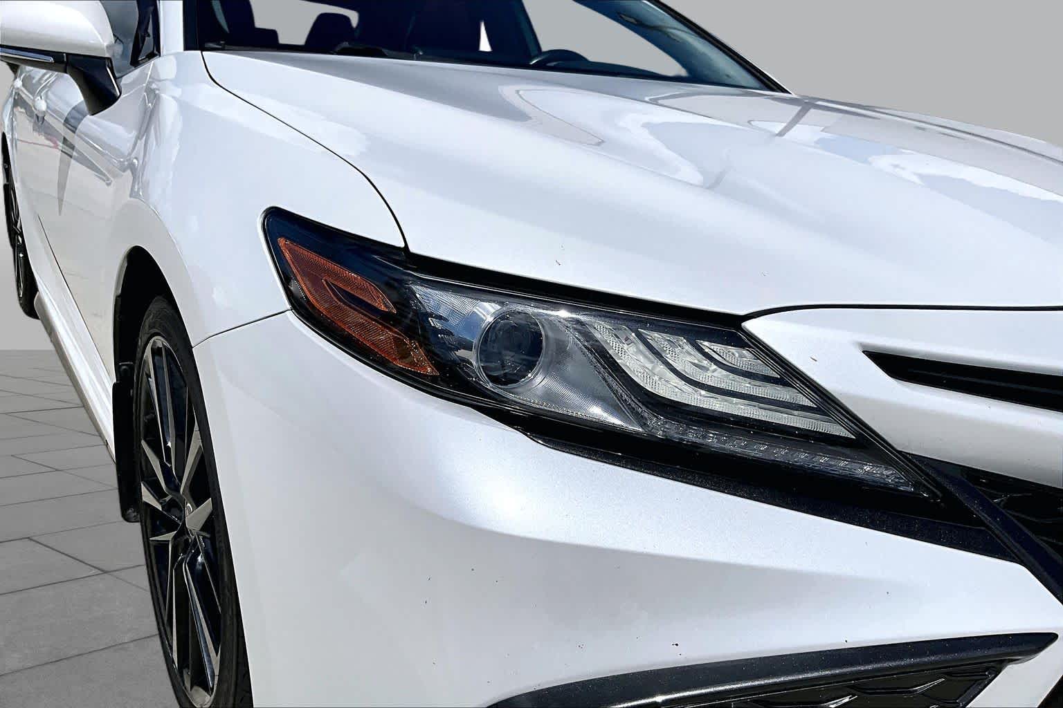 2021 Toyota Camry XSE Wind Chill Pearl at Group 1 Toyota Southwest