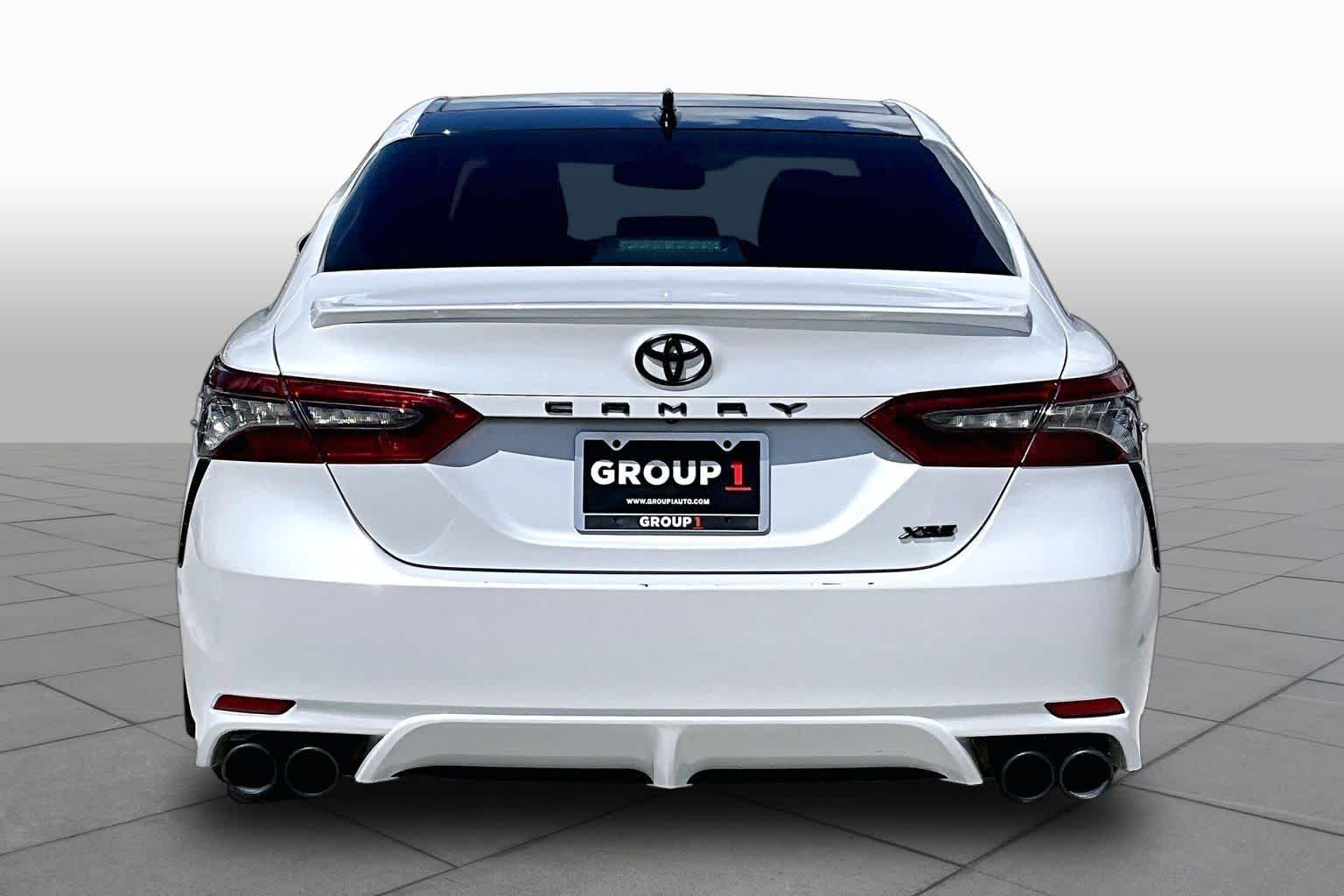 2021 Toyota Camry XSE Wind Chill Pearl at Group 1 Toyota Southwest
