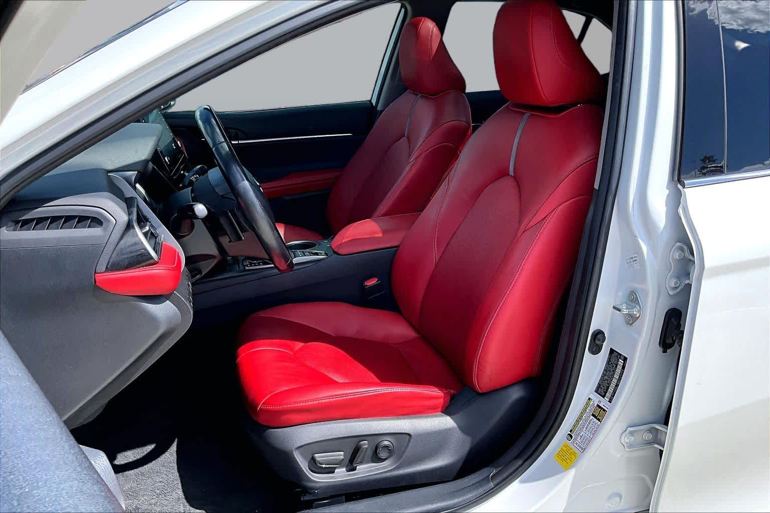 2021 Toyota Camry XSE Wind Chill Pearl at Group 1 Toyota Southwest