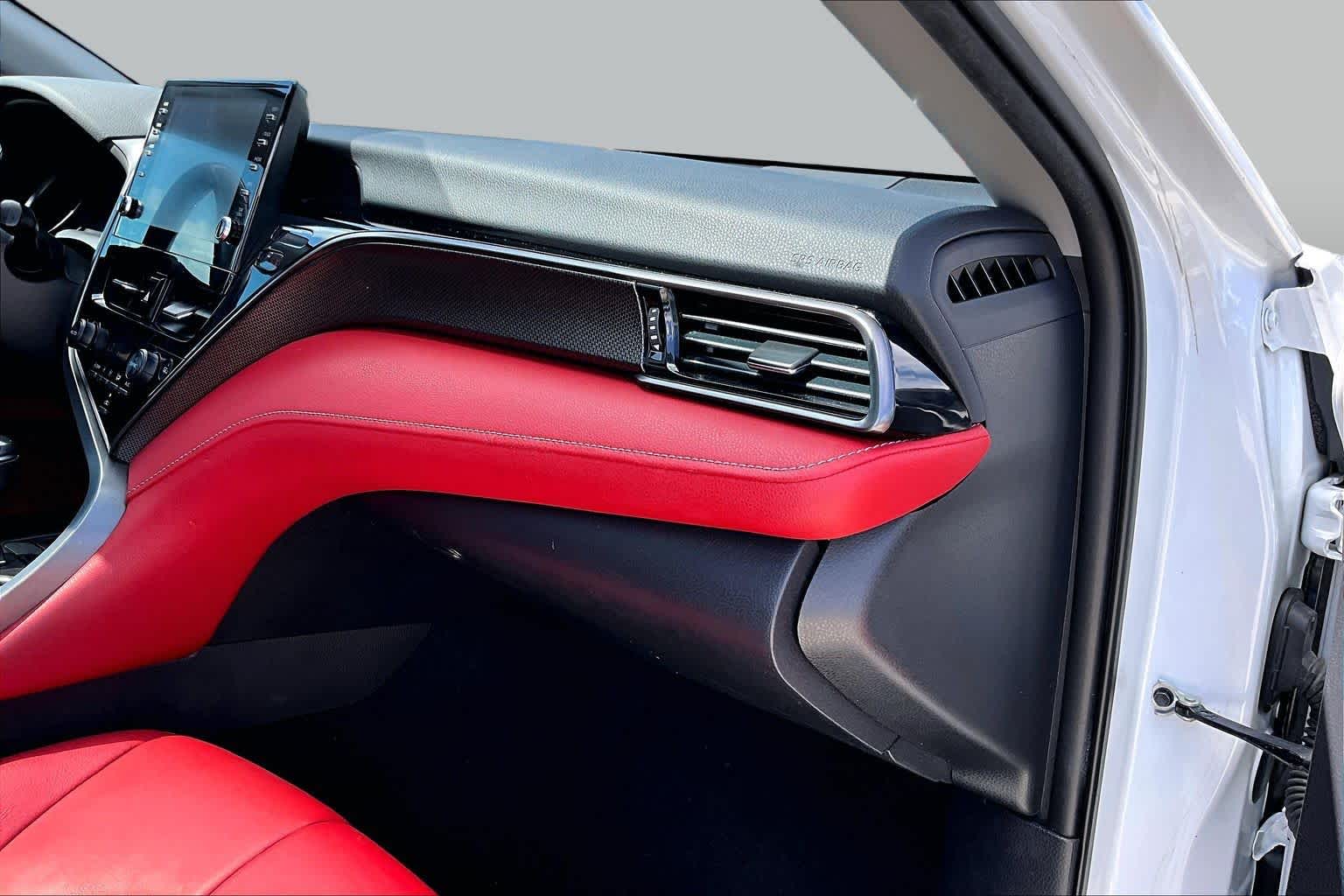 2021 Toyota Camry XSE Wind Chill Pearl at Group 1 Toyota Southwest