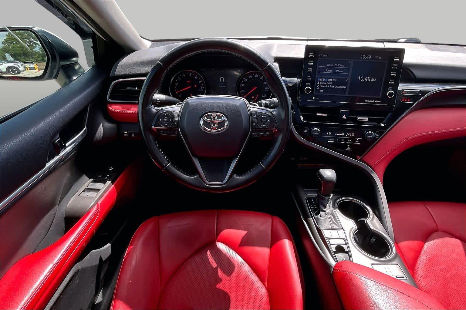 2021 Toyota Camry XSE Wind Chill Pearl at Group 1 Toyota Southwest