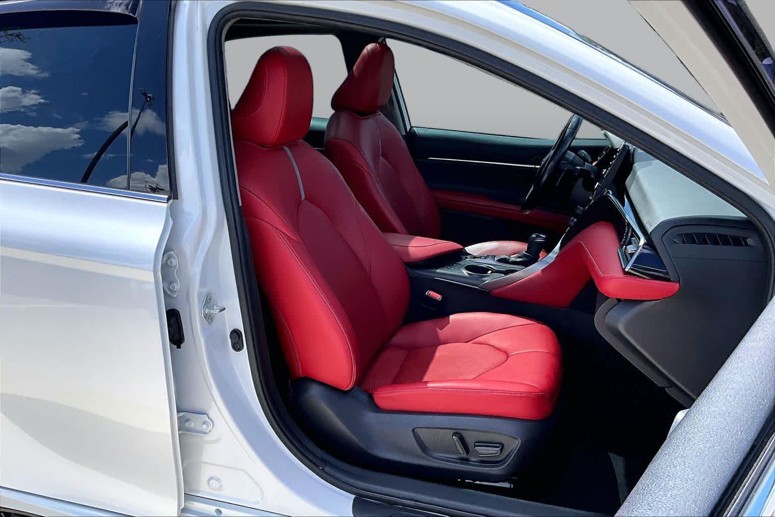 2021 Toyota Camry XSE Wind Chill Pearl at Group 1 Toyota Southwest