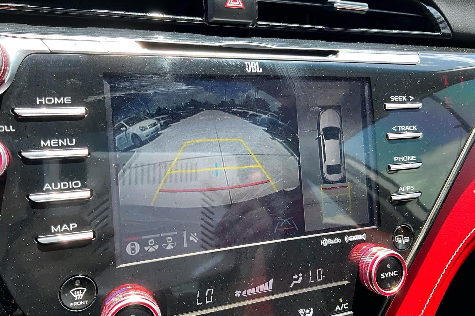 2020 Toyota Camry XSE V6 Wind Chill Pearl/Midnight Black Metallic at Beck & Masten Kia