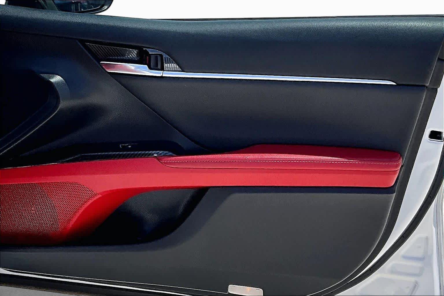 2020 Toyota Camry XSE V6 Wind Chill Pearl/Midnight Black Metallic at Beck & Masten Kia