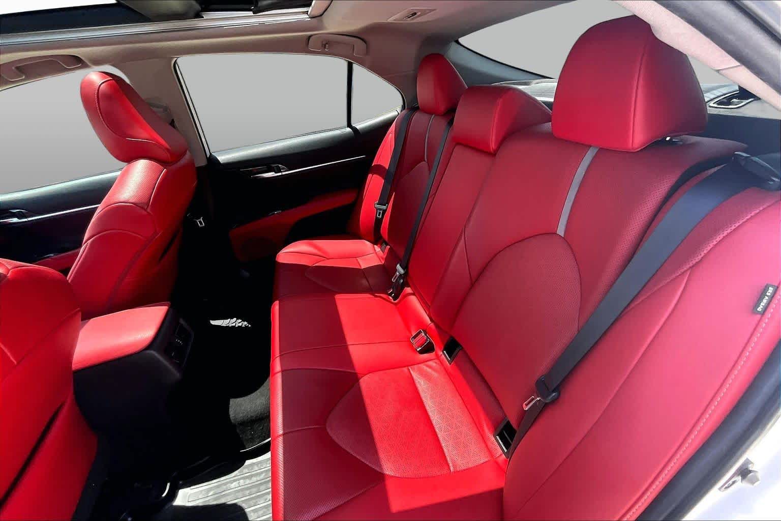 2020 Toyota Camry XSE V6 Wind Chill Pearl/Midnight Black Metallic at Beck & Masten Kia