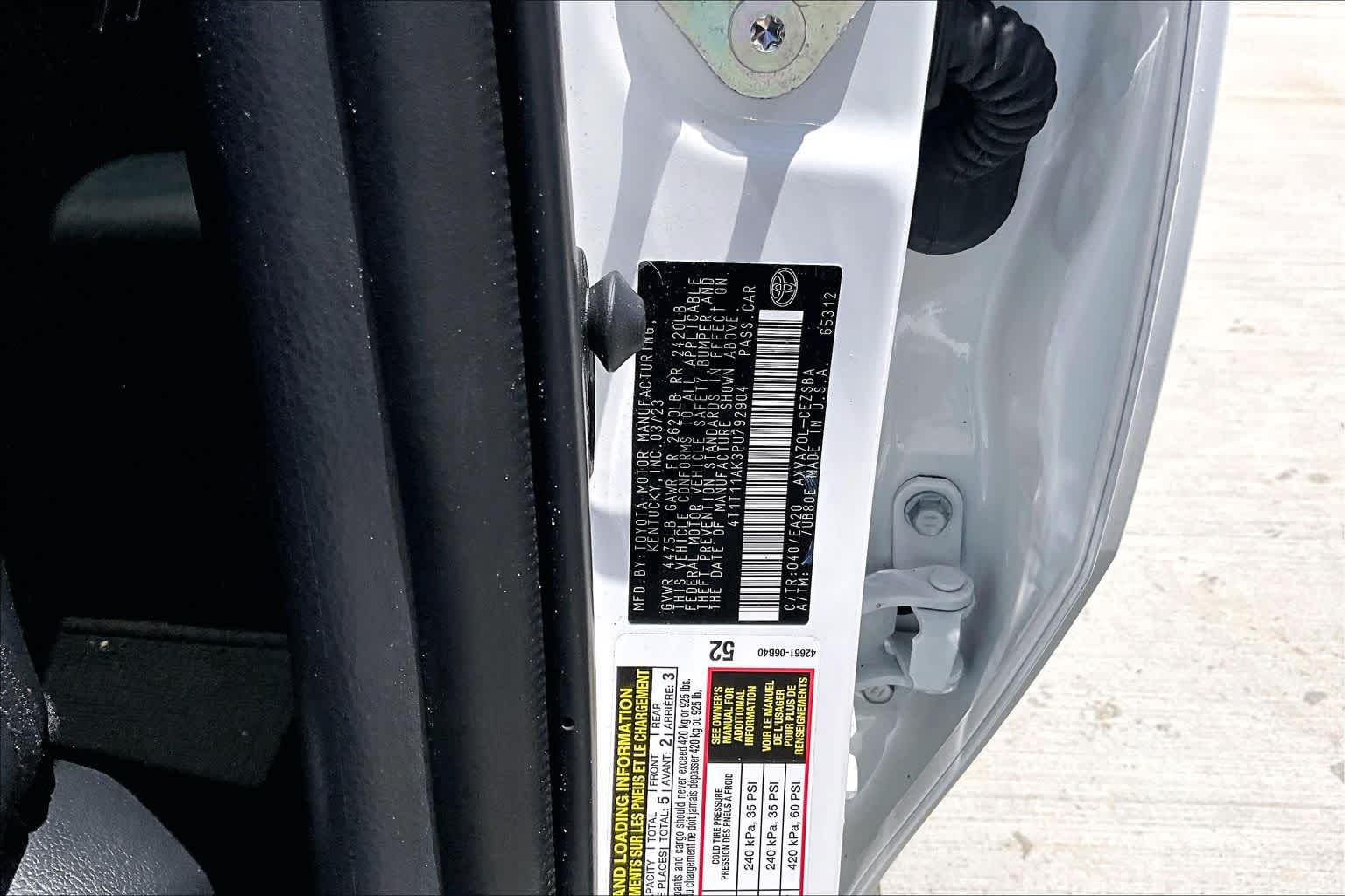 2023 Toyota Camry SE Ice Cap at Group 1 Toyota Southwest