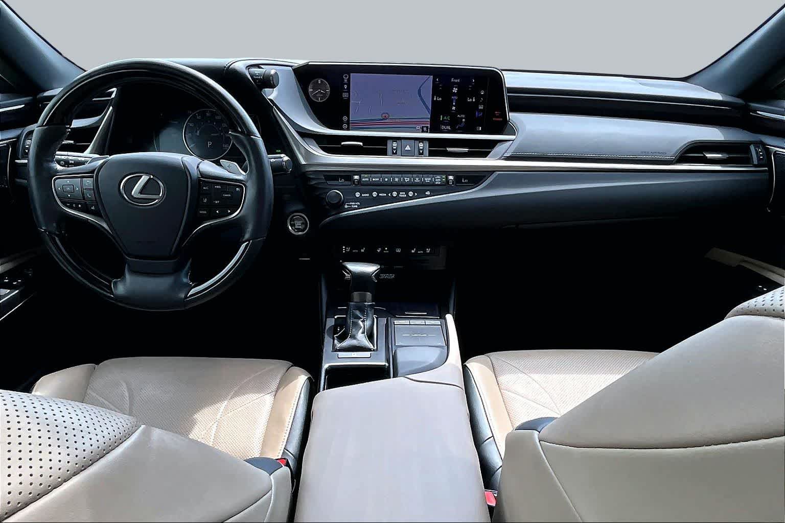 2019 Lexus ES 350 Ultra Luxury  Eminent White Pearl at Lexus Southwest Houston
