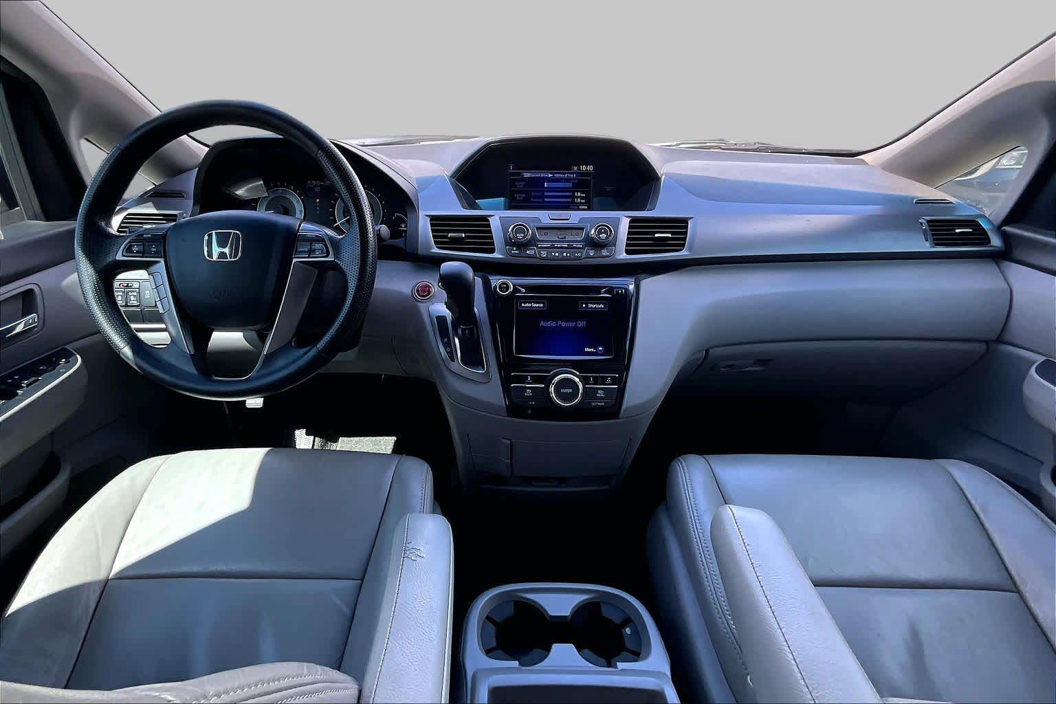 2015 Honda Odyssey EX Alabaster Silver Metallic at AutoNation USA Houston