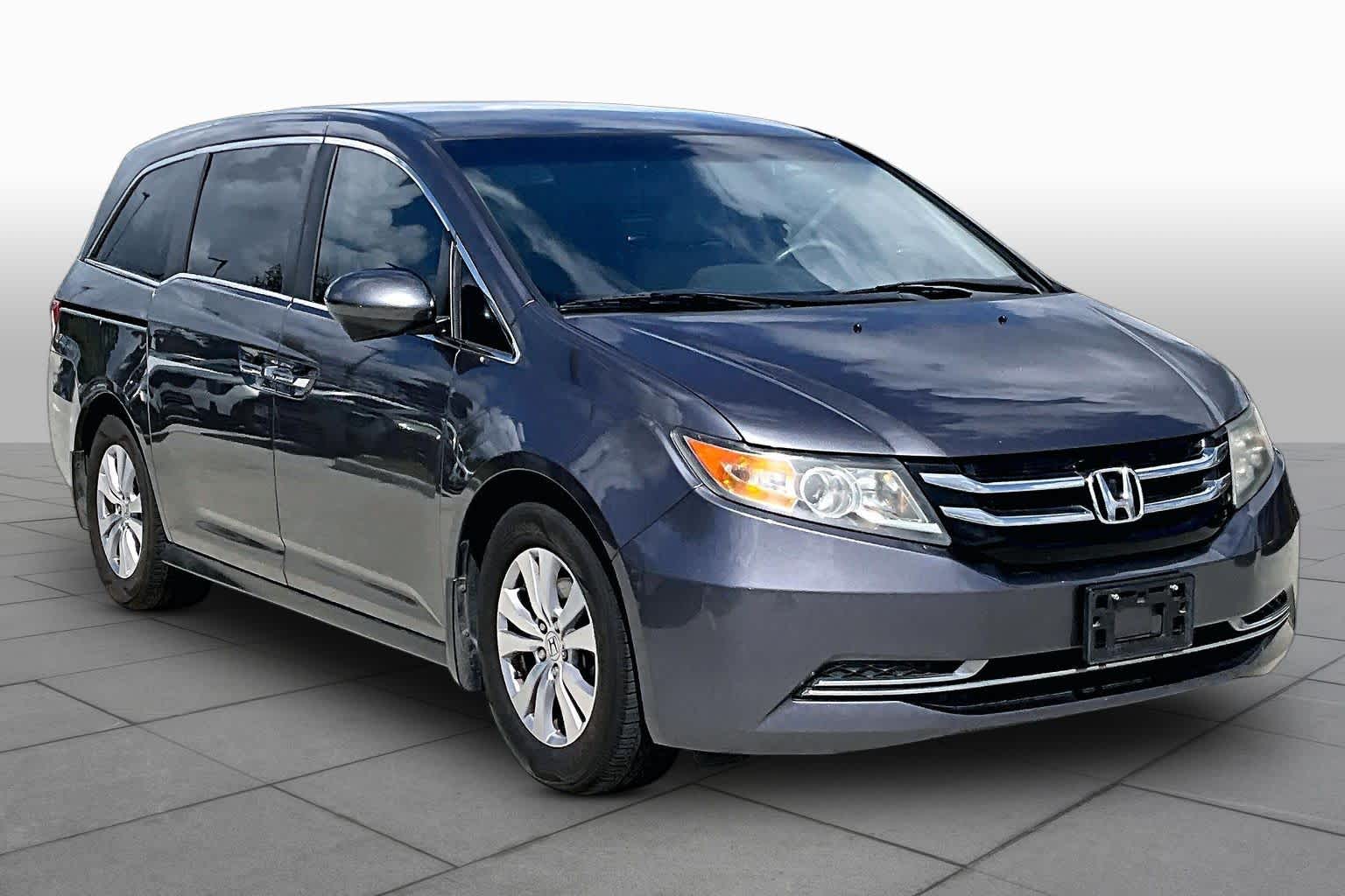 2015 Honda Odyssey EX Alabaster Silver Metallic at AutoNation USA Houston