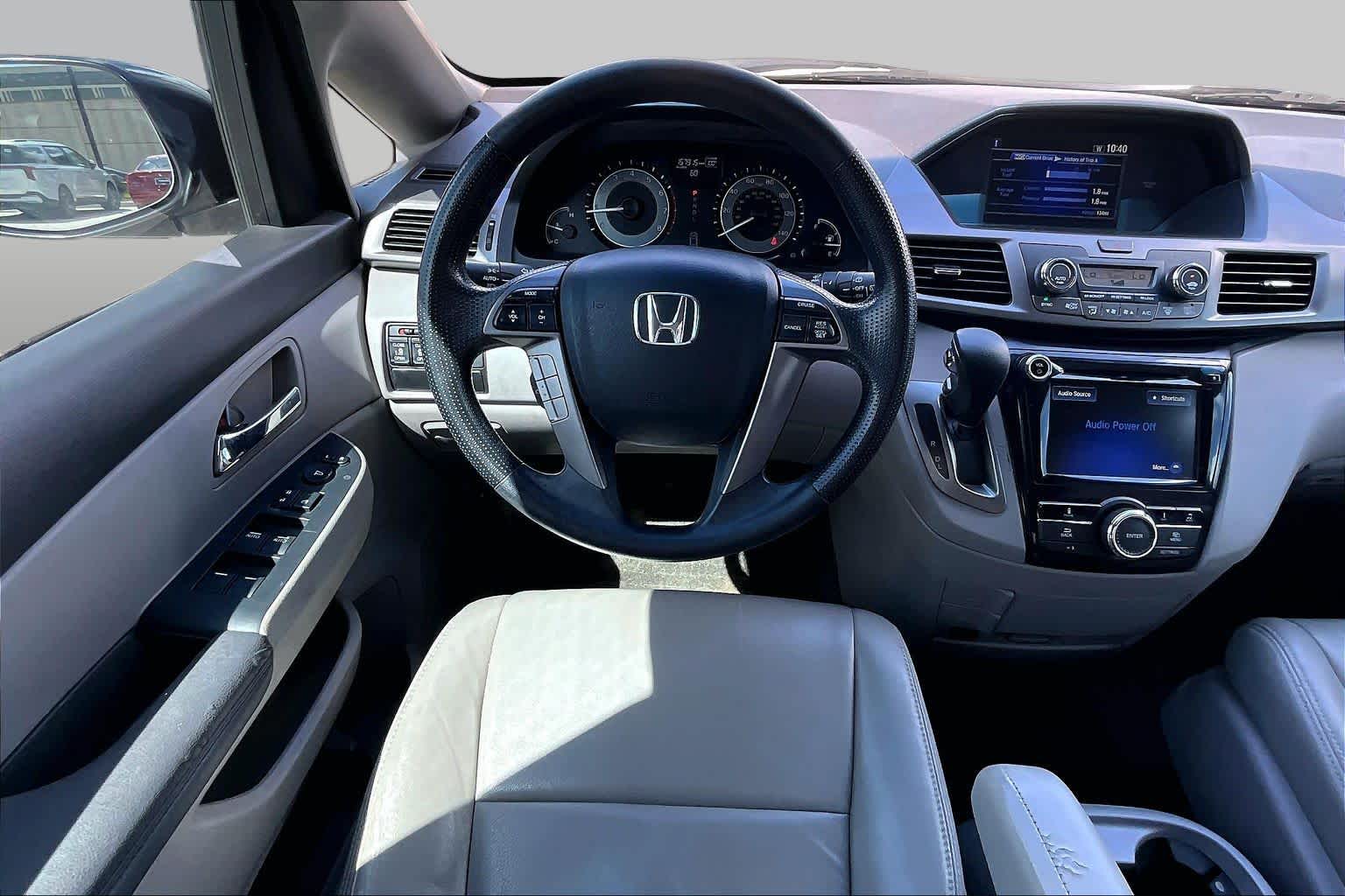 2015 Honda Odyssey EX Alabaster Silver Metallic at AutoNation USA Houston